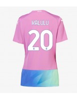 AC Milan Pierre Kalulu #20 Kolmaspaita Naisten 2023-24 Lyhythihainen